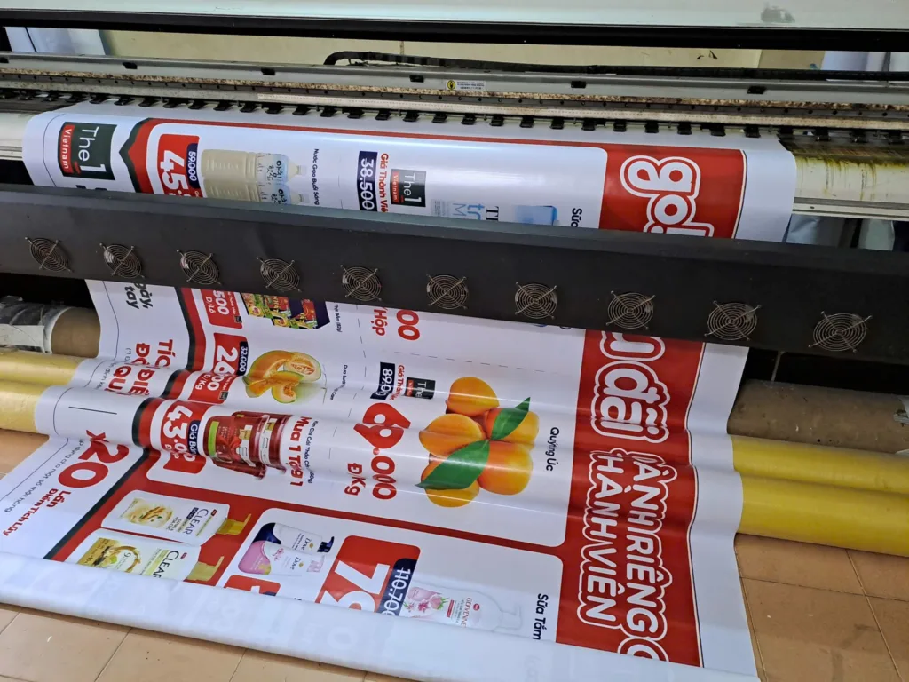 Máy in bạt , in khổ lớn chất lượng cao tại Huế